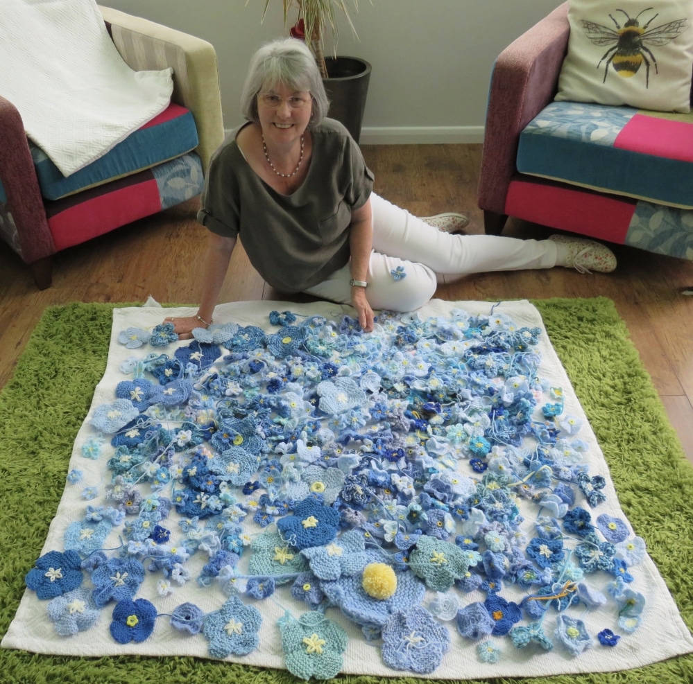 Forget-me-nots inspire Tonbridge dementia awareness